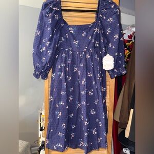 Navy blue altar’d state dress